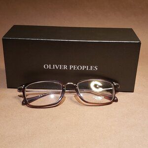 Oliver Peoples Eyeglasses Boxley OT/P Olive Tortoise/Pewter Japan 50[]21 143